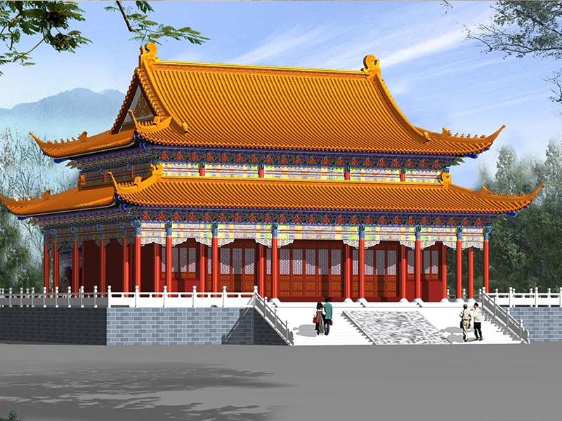中式仿古效果欣赏